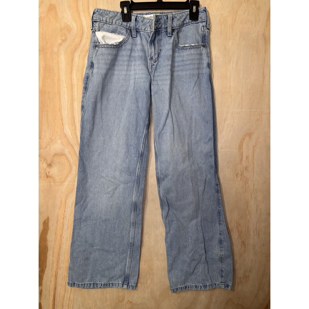 Women’s Size 26 Short Hollister Low-Rise Baggy Jeans